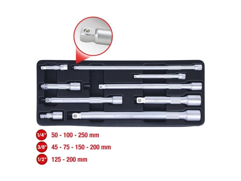 Ks Tools 911.0009, Einzelner Artikel, Verlängerungsstange, 1,22 Kg, 1 Stück(E)