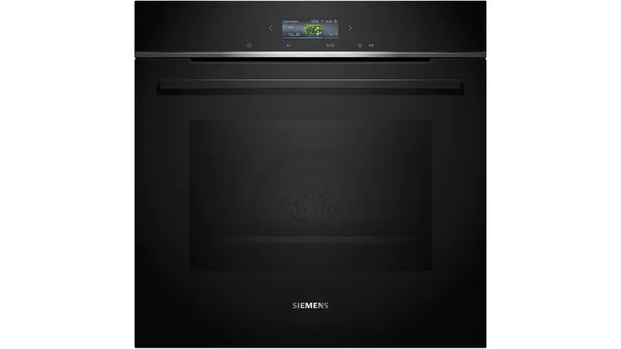 Siemens iQ700 HR776G3B1 inbyggnadsugn 71 l A+ svart och rostfritt stål