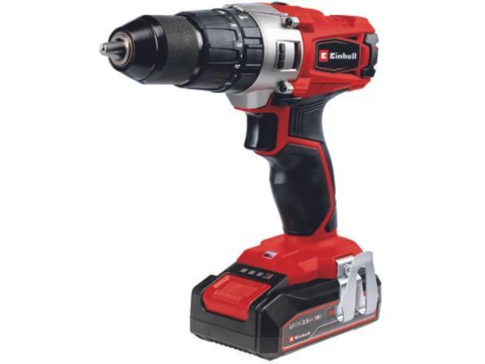 Einhell Einhell TE-CD 18/2 sladdl&ouml;s slagborrmaskin 44 Nm 1x18V/2,5Ah-batteri