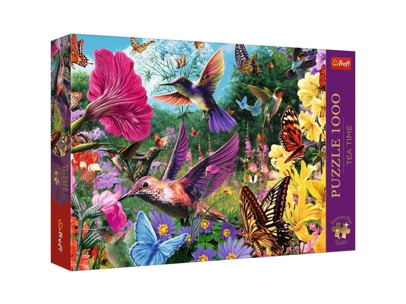 Trefl Premium Plus 10806 Puzzle, 1000 Teile: „Bird Garden“