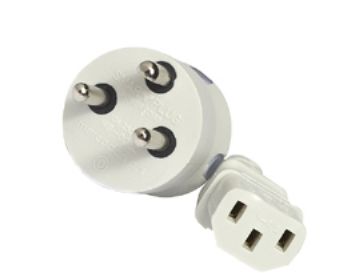 Smartplug Uk-Netzkabel Gr 3,0M, Gerader Gerätestecker Mit Erdung