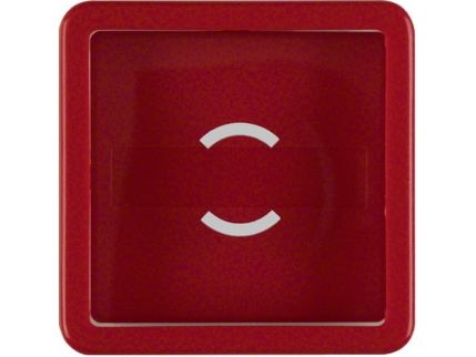 Berker 1295, Rot, Ip44, Drucktasten-Schalter