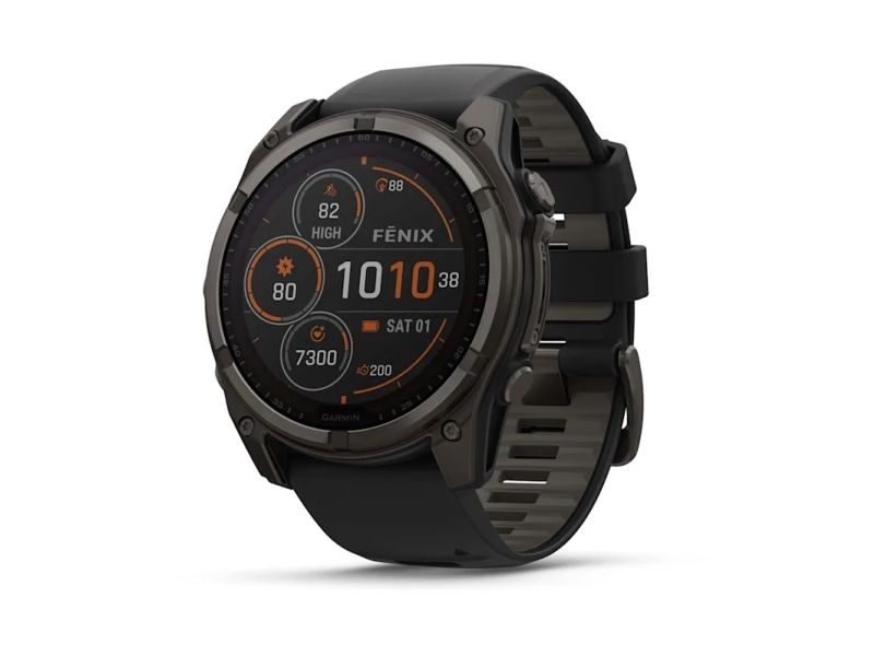 Garmin Fenix 8 Solar Sapphire Sportuhr Schwarz (010-02907-11)