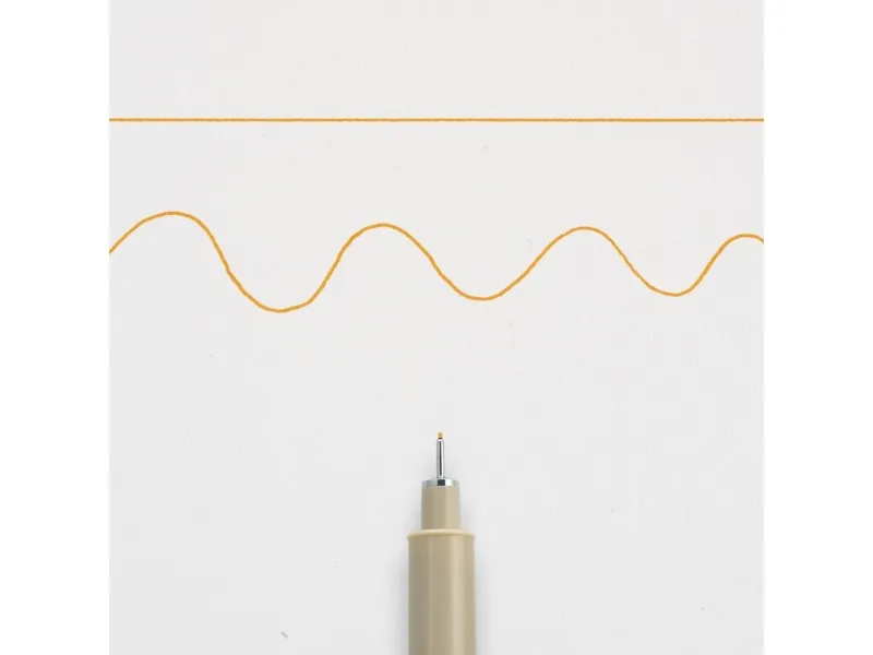 Sakura Pigma Micron 01 - 0,25 mm - Orange | Skola & Hobby - Konstmaterial - Markörer | GameStuff