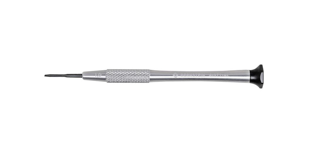BERNSTEIN Tools for Electronics 4-371-AL Urmager-skruetrækkere 1 stk. Størrelse: 1 mm Klinge-bredde: 1 mm