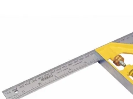 Stanley 2-46-028, Rostfritt stål, Gul | Skrivredskap - Skrivtillbehör - Linjaler & målare | GameStuff