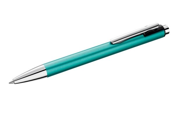 Pelikan Snap Metallic K10, Clips, Clip-On Udtrækkelig Kuglepen, Genopfyldelig, Blå, 1 Stk