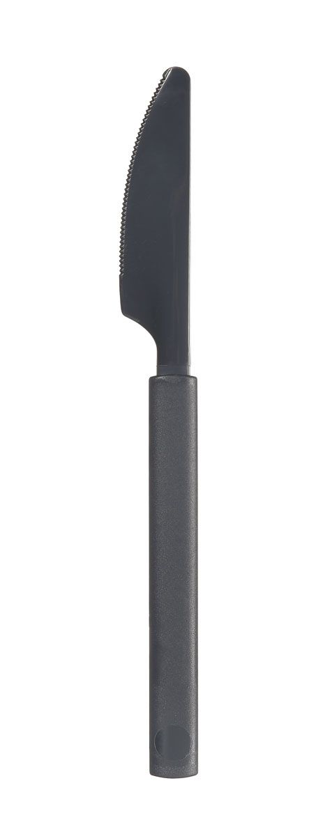 Kniv, Duni Granite, 19 cm, mørkegrå, pakke a 100 stk