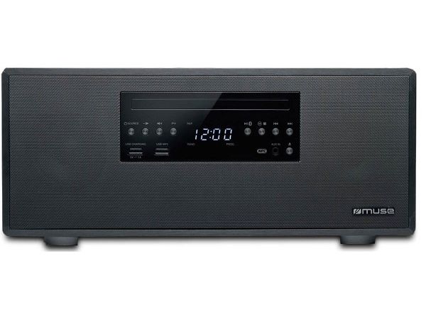 Muse M-692 Btc, Heim-Audio-Mikrosystem, Schwarz, 60 W, Fm, Pll, Led, Cd, Cd-R, Cd-Rw