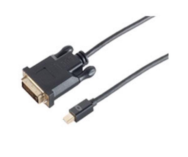 Shiverpeaks Bs10-55055, 5 M, Mini Displayport, Dvi-D, Stecker, Buchse, Gold