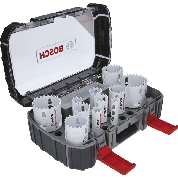 Bosch HULSAVSÆT POWERCHANGE 20-77MM 13 STK | Elverktyg - Tillbehör - Hålsåg | GameStuff