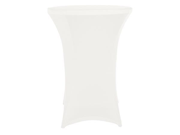 Perel Standing Table Cover Stehtischüberzug Weiß Fp200 5411244020009 - Image 3