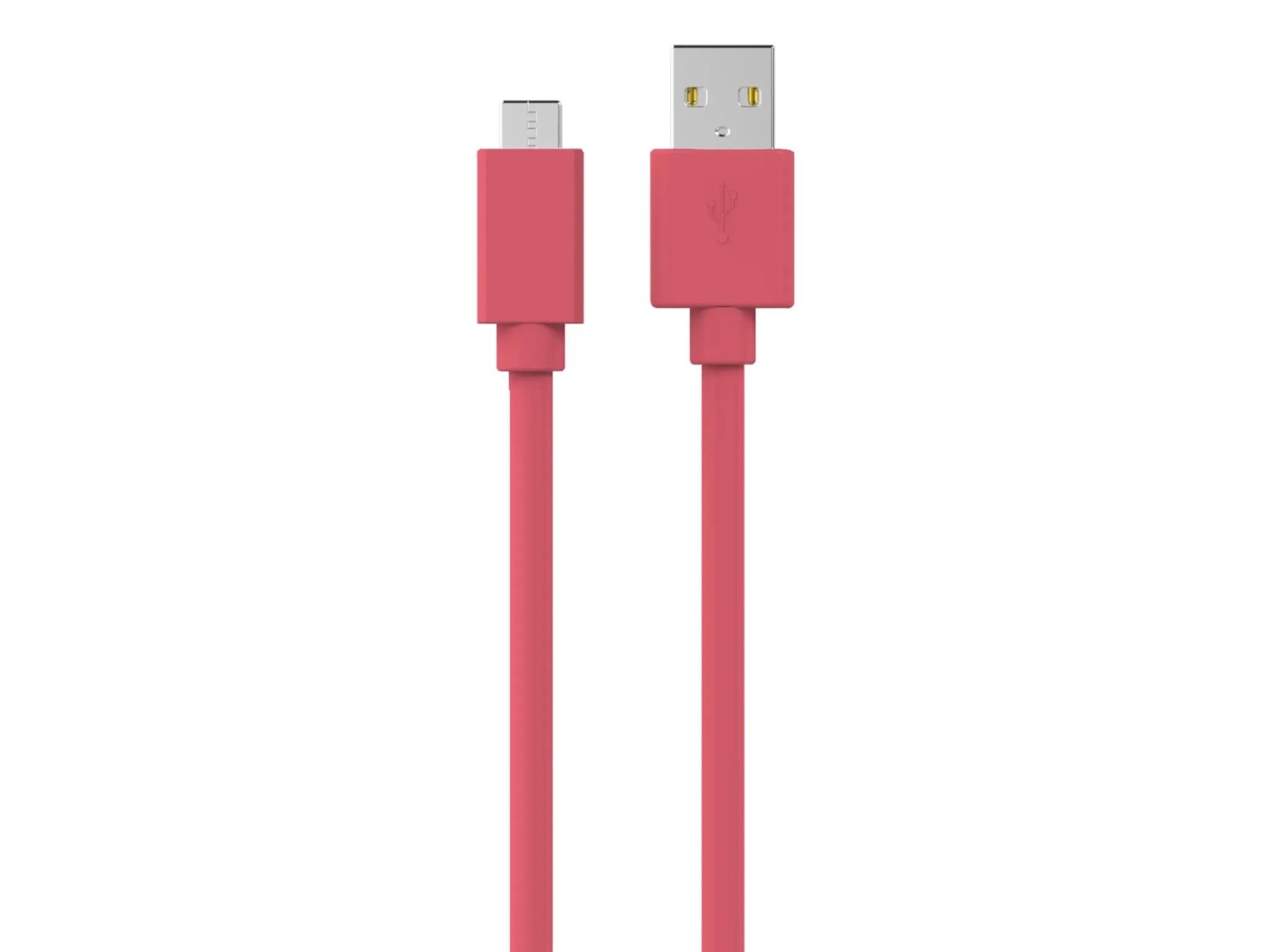 Sinox USB C til USB A kabel. 1m. Pink, 1 m, USB C, USB A, USB 2.0, 0,48 Gbit/sek., Lyserød
