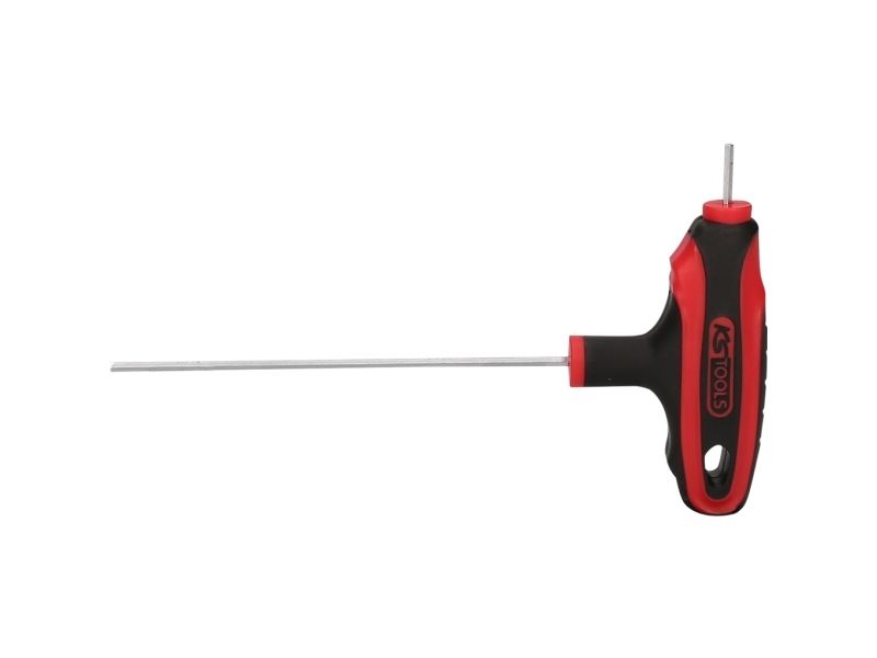 KS Tools 151.2693, T-håndtag unbrakonøgle, Metric, 1 stk, Krom-vanadium-stål, 7 mm, 26,1 cm