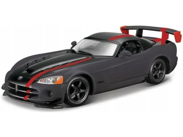 Bbu 1:24 Dodge Viper Srt10acr Grau&Amprotstreifen 22114