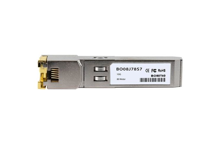 Qnap Sfp-10G-Rj45-80M Kompatibel Blueoptics Sfp+ Bo08j78s7 (Sfp-10G-Rj45-80M-Qn-Bo)