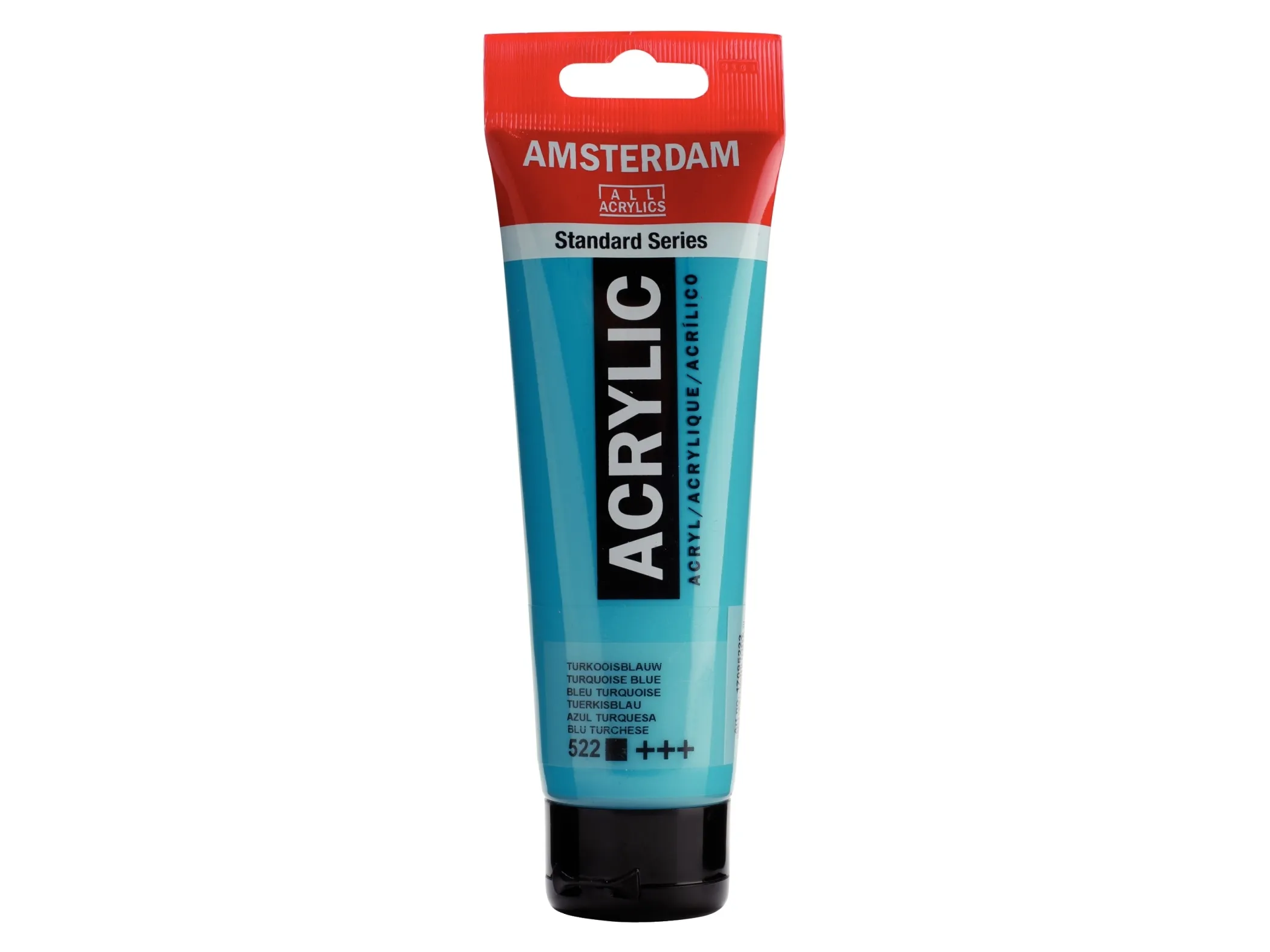 Amsterdam Standard Series akrylrör 120 ml turkosblå 522 | Skola & Hobby - Konstmaterial - Akryl & Akvareller | GameStuff