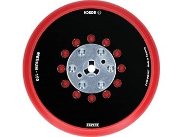 Bosch 2 608 900 007, Schleifscheiben-Backunterlage, Bosch, Schwarz, Rot, Rund, 15 Cm, 1 Stück(E)