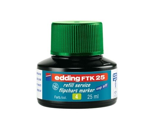 Edding Nachfüllbare Flipchart-Marker-Tinte E-Ftk 25 Edding, Grün