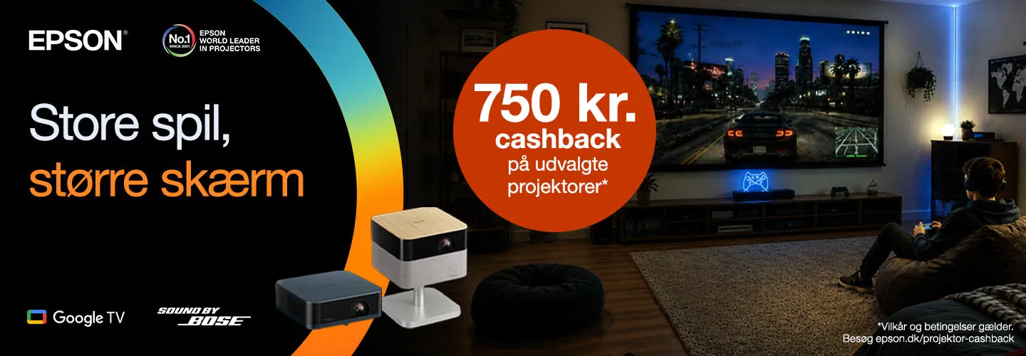 Epson projektor cashback