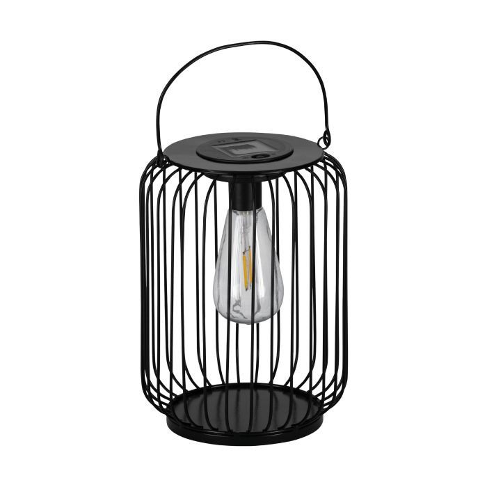 Eglo Solcell Tischlampe H190 600Ma 8 Lm Schwarz