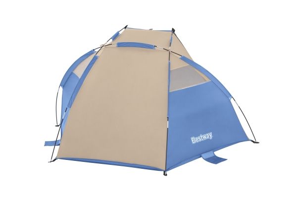 Bestway 68001 / 24, Bodenwischlappen, Wasserfest, Polyester, Blau, Grau, Tasche