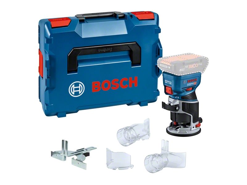 Bosch GKF 18V-8 sladdl&ouml;s kantfr&auml;s 18V 10000&ndash;30000 rpm, solo - SOLO