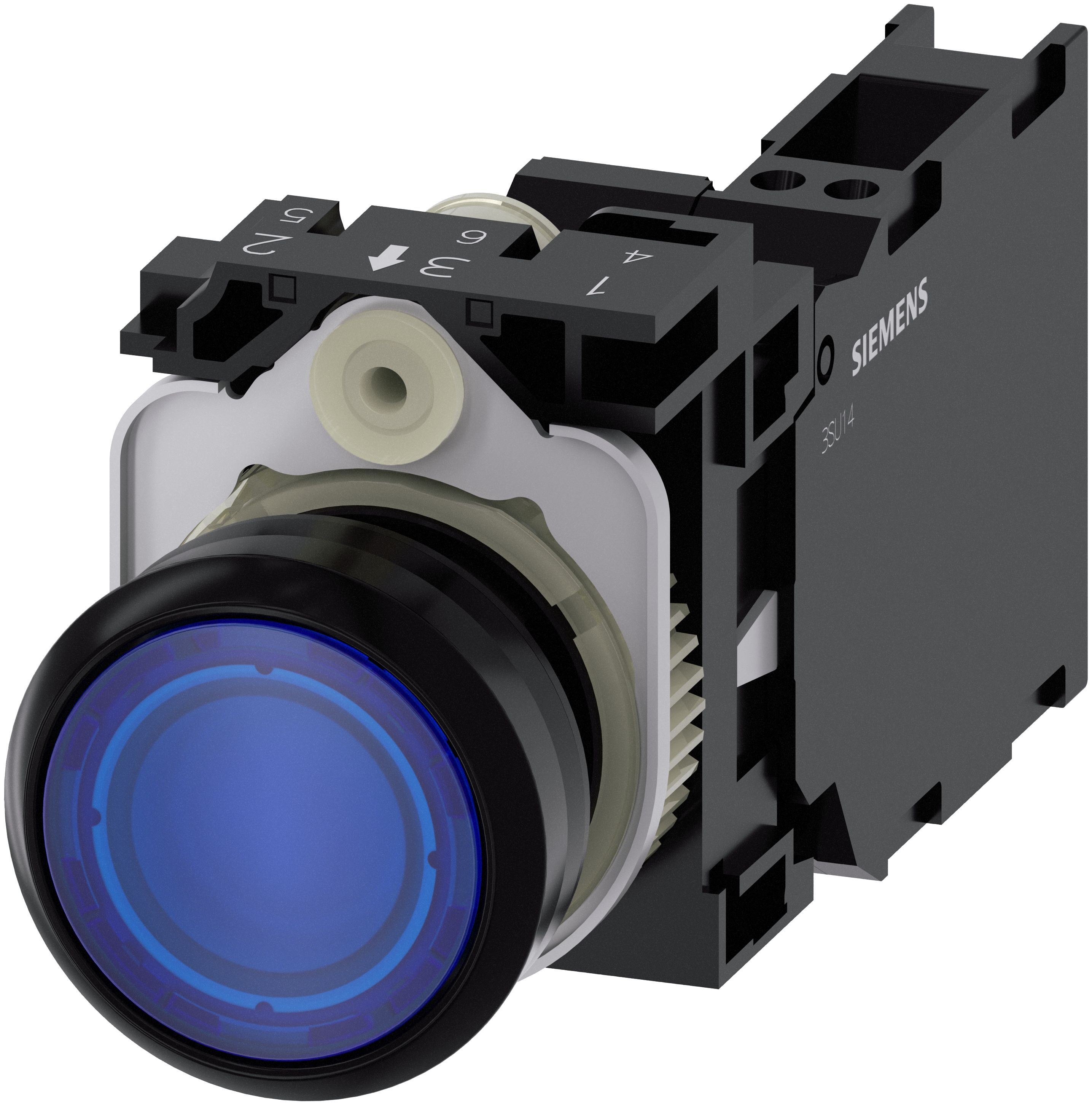 Siemens 3Su11030ab503fa0 3Su1103-0Ab50-3Fa0 Druckknopf 1 Stück