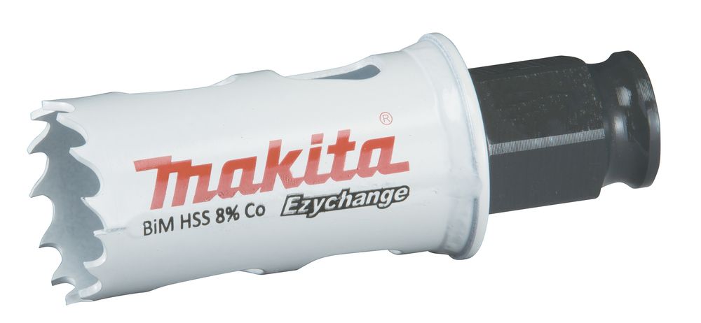 Makita Bim Hss-Co 8% 25Mm Ezychange Grube Metall, Stahl, Alu, Holz, Pvc