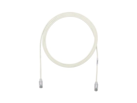 Panduit TX6-28 Category 6 Performance - Patchkabel - RJ-45 (han) til RJ-45 (han) - 5 m - UTP - CAT 6 - IEEE 802.3at - booted, halogenfri, knastfri, strenget - grå