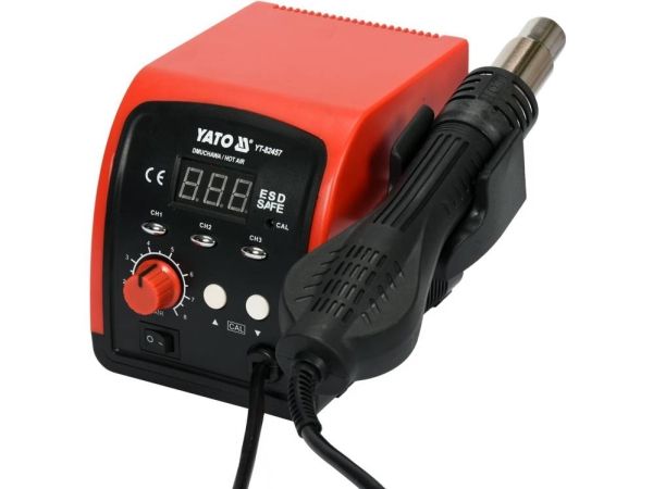 YATO YT-82457 Heißluft-Lötstation 750 W LED-Display