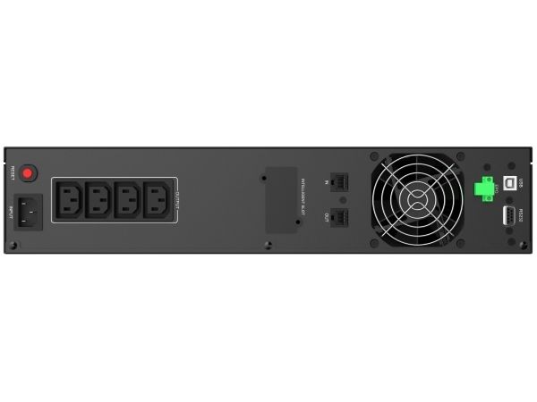 PowerWalker VI 1200 RLE - UPS (kan monteras i rack) - AC 230 V - 720 Watt - 1200 VA - 7.2 Ah - USB, RS-232 - utgångskontakter: 4 | Datorer & Surfplattor - UPS - UPS server & nätverk | GameStuff