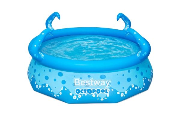Bestway 57397, Aufblasbarer Pool, 3153 L, Rund, 2 Jahr(E), Octopus, Pvc