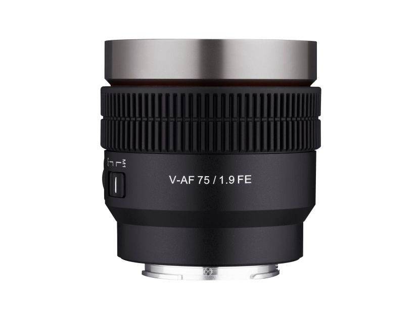 Samyang Sycaf75-Nex, Kinoobjektive, Sony E, Autofokus