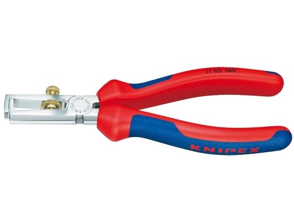 Knipex 11 05 160, Beskyttende isolering, 157 g, Blå, Rød