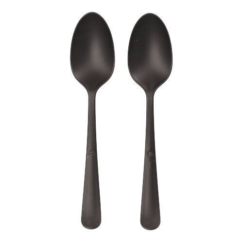 Papstar 96528, Engangssuppeske, Polypropylen, Sort, 190 mm, Kasse, 100 stk