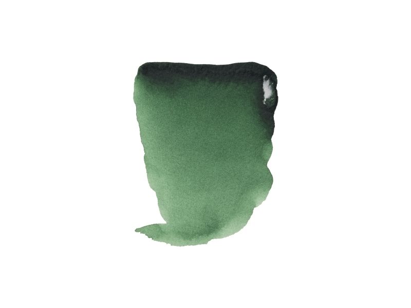 Rembrandt Aquarelfarve-Paletkrog Hooker Green Deep 645