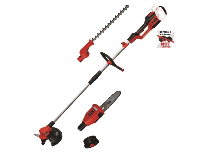 Einhell 3410901, Black, Red, Battery, 18 V - Solo