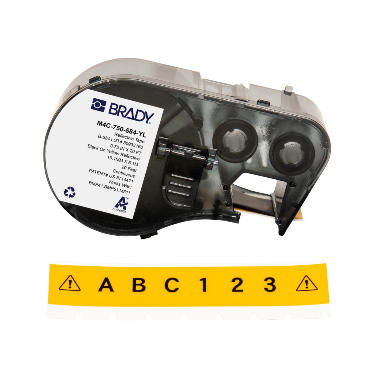 Brady M4c-750-584-Yl