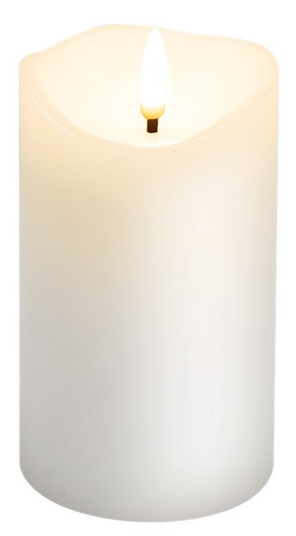 Goobay 77775, Leichte Dekorationsfigur, Weiß, Polycarbonat (Pc), Glas, Ip20, Kerze, Led