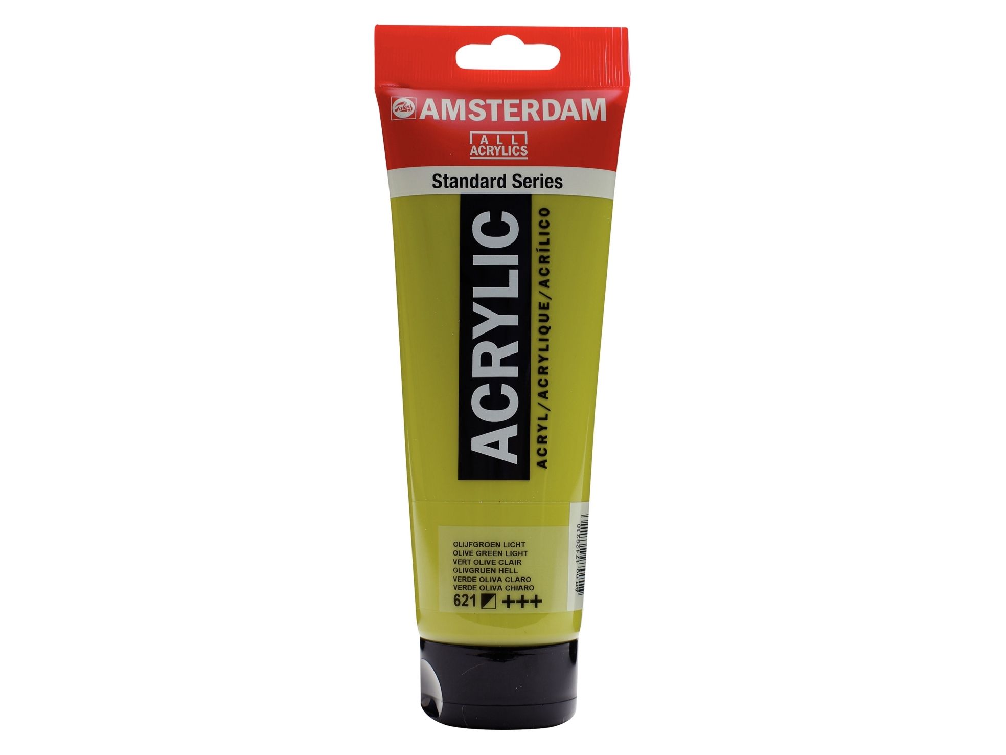 Amsterdam Standard Series akryl tub, olivgrön ljus 621 | Skola & Hobby - Konstmaterial - Akryl & Akvareller | GameStuff