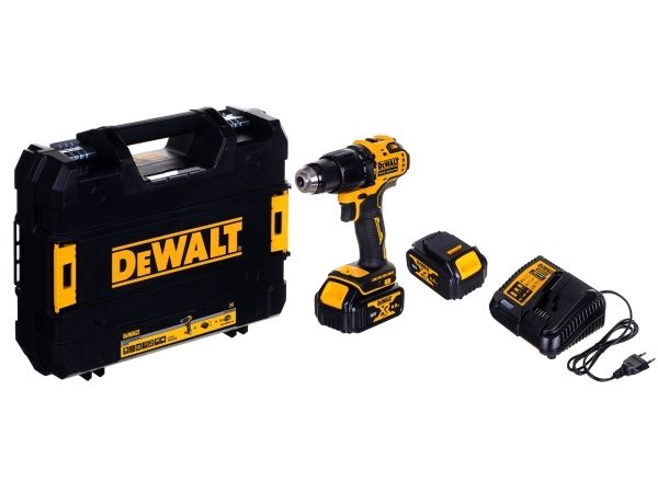 Dewalt Dcd709m2t-Qw Akku-Schlagbohrschrauber 18 V 65 Nm 2 X 4,0 Ah Tstak-Koffer
