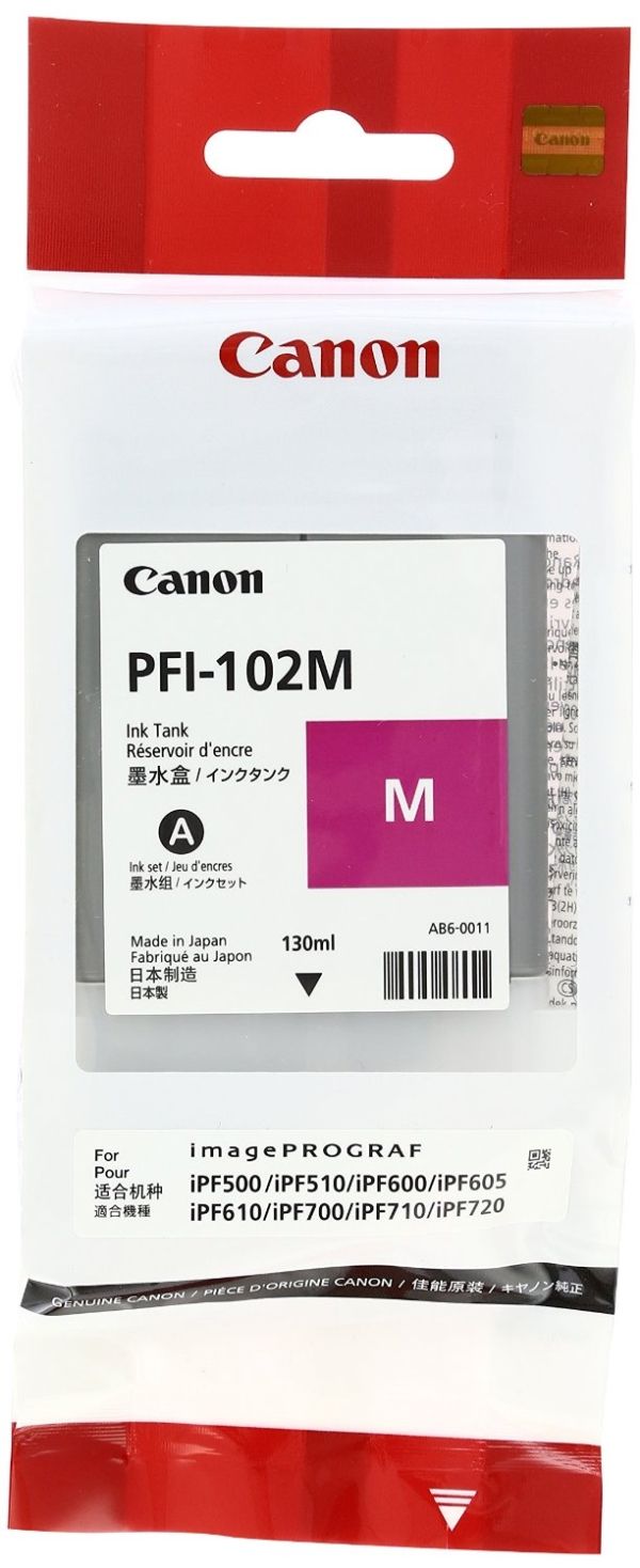Canon Tinte Magenta 130Ml Ipf5x0/6Xx/7Xx - Nicht 65X/75X/76X !