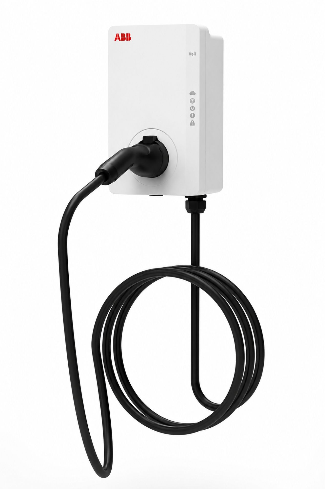 ABB Terra AC W11-G5-R-V2-0 charging station: Terra AC wallbox 11 kW Type 2 5 m cable 3-phase/16 A with RFID version 2