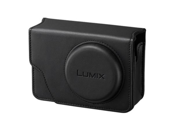 Panasonic Dmw-Phs82xe1 Leather Case- Black - Fits Lumix Tz101 & Tz81