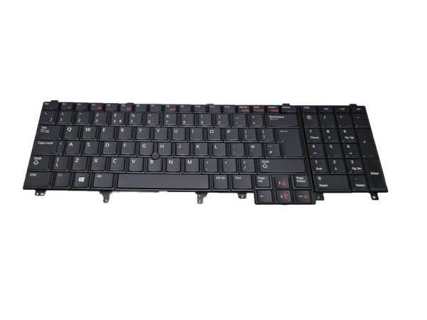 Dell Keyboard (English), Tastatur, Englisch, Tastatur Mit Hintergrundbeleuchtung, Dell
