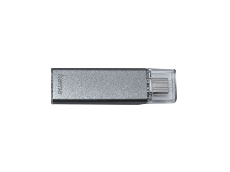 Hama Uni-C Classic, 64 Gb, Usb Typ-C, 70 Mb/S, Kappe, Anthrazit