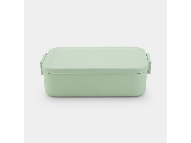 Brabantia Make & Take, Brotdose, Erwachsener, Grün, Kunststoff, Monochromatisch, Rechteckig