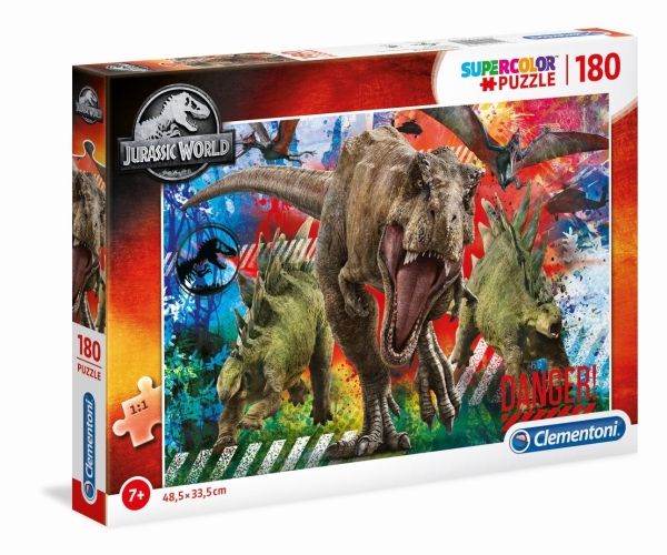 Jurassic World-Puzzle, 180 Teile