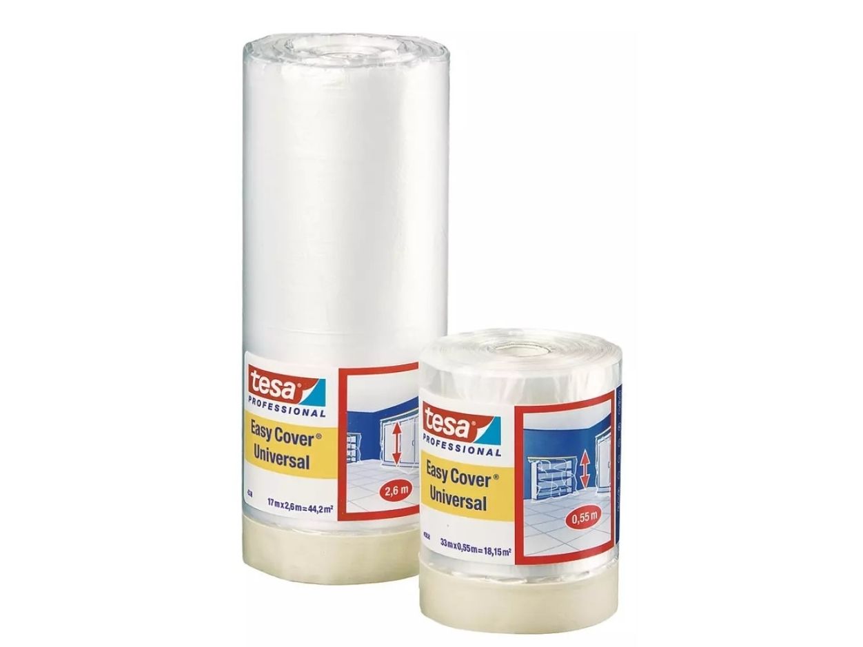 tesa 04368-00000-03 Afdækningsfolie tesa Easy Cover® (L x B) 33.00 m x 2100.00 mm 33 m
